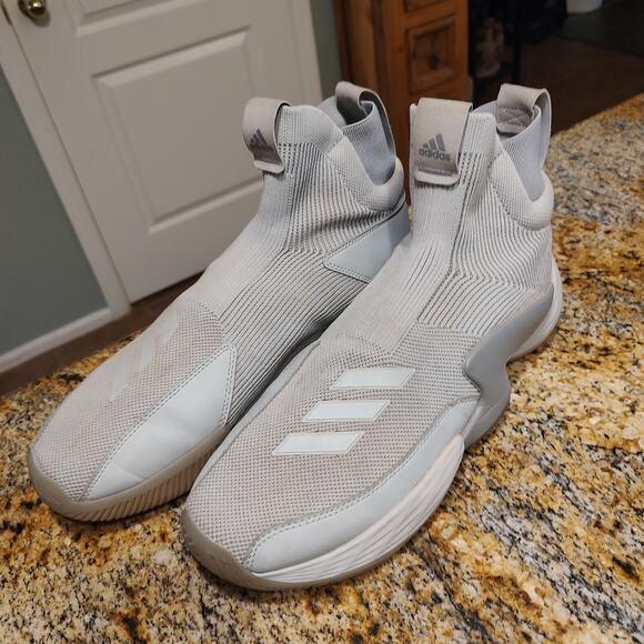 Adidas Next Level Gray Sneakers Size 12 ART FU7304 779001 - Picture 2 of 13